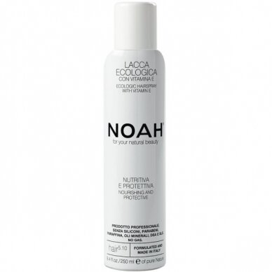Maitinantis plaukų lakas Noah su argano aliejumi ir vitaminu E5.10 50 ml 1