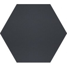 Akmens masės plytelės Manhattan Hex Black 15x17