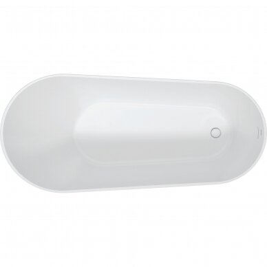 Laisvai pastatoma akrilinė vonia Duravit DuraFaro 170cm 4