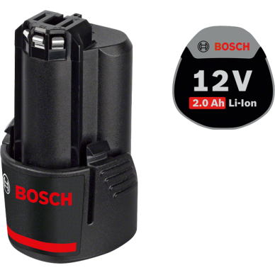 Akumuliatorius Bosch GBA 12V 2.0Ah  Professional