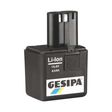 Akumuliatorius GESIPA Li-ion 14,4V 4,0Ah
