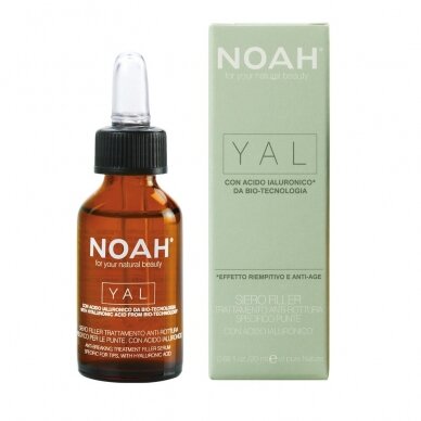 Atkuriamasis hialurono serumas Noah YAL lūžinėjantiems ir pažeistiems plaukams 20 ml