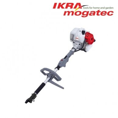 Benzininis universalus Ikra Mogatec sodo priežiūros prietaisas IBKH 33, 4in1