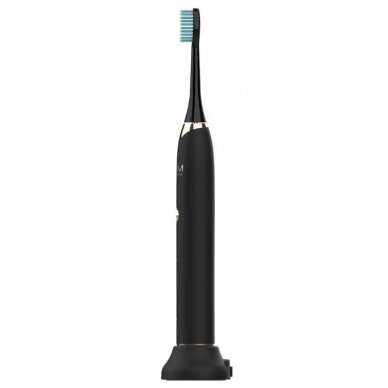 Elektrinis dantų šepetėlis OSOM Oral Care Sonic Toothbrush Black 2