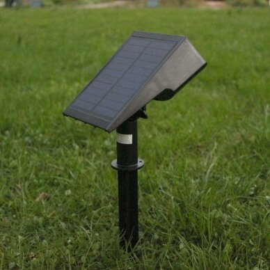 Galingų žibintų su saulės baterija komplektas SOLAR SPOTLIGHT, 3 vnt 2