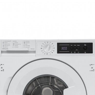 Įmontuojama skalbimo mašina Krona KAYA 1200 7K White