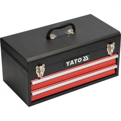 Įrankių rinkinys su metaline dėže ir stalčiais Yato 80 vnt. (YT-38951) 5
