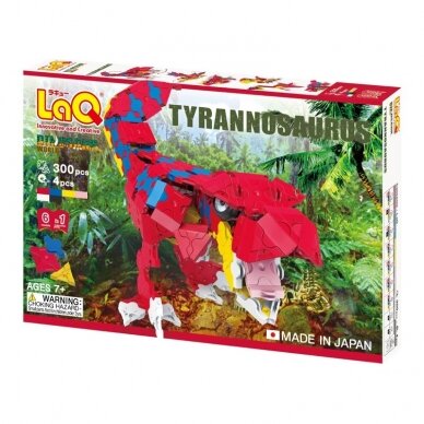 Japoniškas konstruktorius LaQ "Dinosaur World TYRANNOSAURUS"