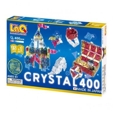 Japoniškas konstruktorius LaQ "Free Style Crystal 400"