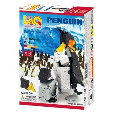 Japoniškas konstruktorius LaQ "Marine World Penguin"