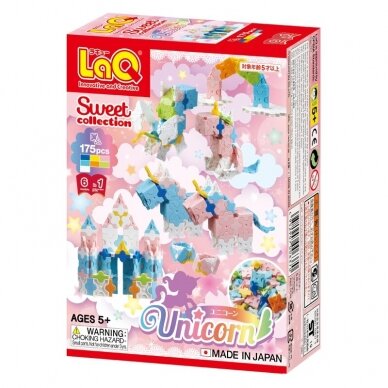 Japoniškas konstruktorius LaQ "Sweet Collection Unicorn"