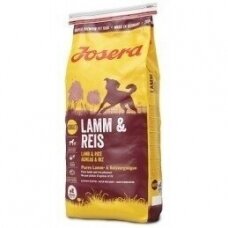 Josera Lamb & Rice sausas pašaras šunims 0.9kg
