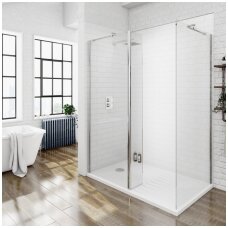 Kaip tinkamai prižiūrėti dušo duris bei sieneles?