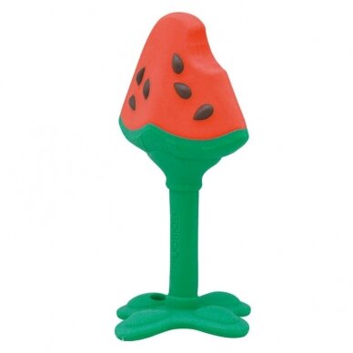 Kramtukas kūdikiams EDISONmama Fruit „3D arbūzas“ 1
