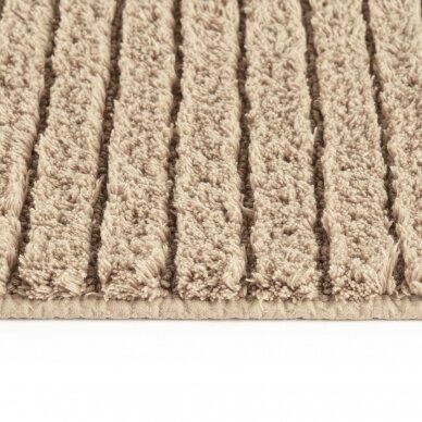 Medvilninis vonios grindų kilimėlis Ribbon linen 1