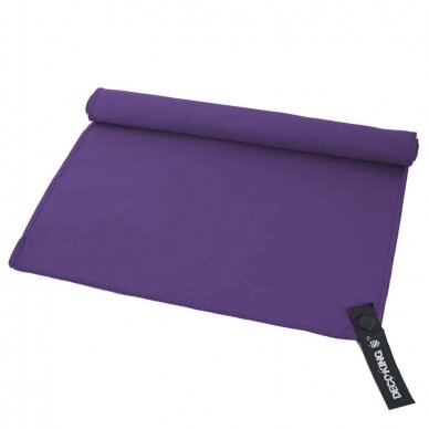 Kelioninis mikropluošto rankšluostis Ekea purple