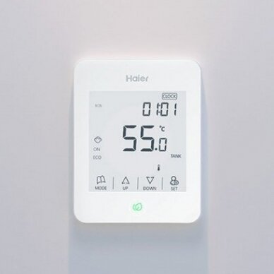 Monobloko termostatas Haier
