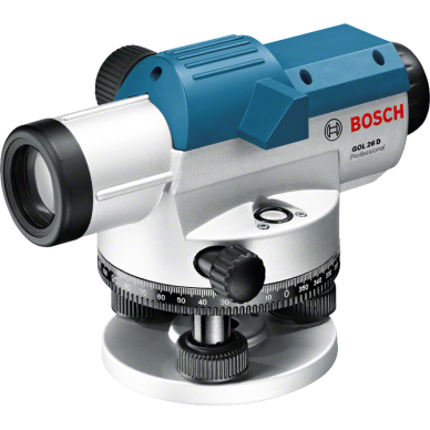 Optinis nivelyras Bosch GOL 26 D + BT 160 + GR 500