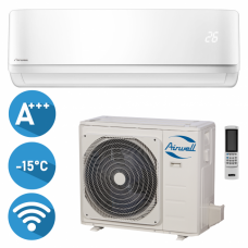 Oro kondicionierius/šilumos siurblys Airwell HARMONIA efektyvus šildymas iki -15°C, šaldymas 3,51 kW, šildymas 3,81 kW