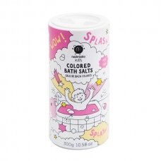PINK SALTS Colored Bath Salts Rožinė vonios druska, 300g