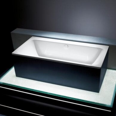Plieninė vonia Kaldewei Asymmetric Duo su EasyClean 170, 180, 190 cm 1