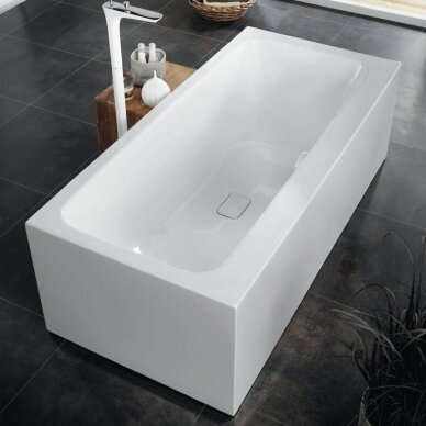Plieninė vonia Kaldewei Asymmetric Duo su EasyClean 170, 180, 190 cm 3