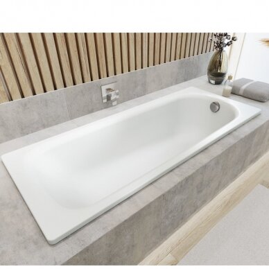 Plieninė vonia Kaldewei Saniform Plus 140, 150, 160, 170, 180 cm su Easy Clean danga