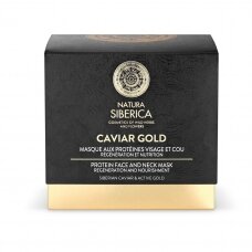 Proteininė veido ir kaklo kaukė NS Caviar Gold, 50 ml
