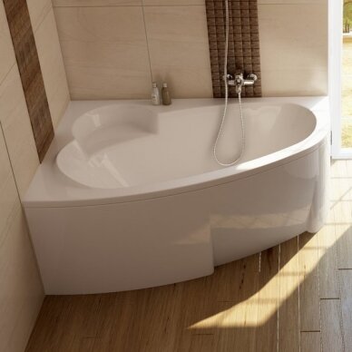 Ravak vonios komplektas: vonia Asymetric R 170 cm