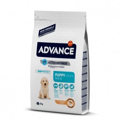 Sausas maistas šunims Advance Puppy Protect Maxi 3KG