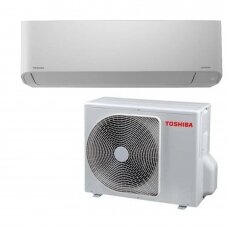 Šilumos siurblys/Oro kondicionierius Toshiba, efektyvus šildymas iki -15°C, su WiFi, Šaldymas 2,5(0,80 - 3,00) kW, Šildymas 3,2(1,00 - 3,90) kW