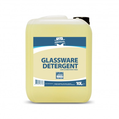 Stiklinių indų ploviklis indaplovėms Americol Glassware Detergent 10 l