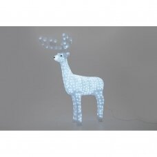 Šviečianti dekoracija Finnlumor Acrylic Reindeer 400 LED, 120 cm