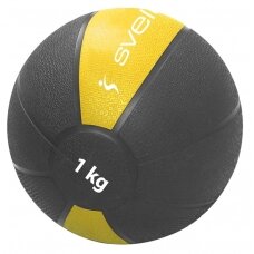 Svorinis kamuolys SVELTUS Medicine Ball 1kg D19,6 cm