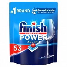 Tabletės indaplovėms FINISH Allin1 Power 53vnt
