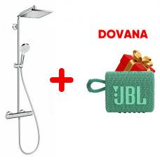 Termostatinė dušo sistema Hansgrohe Crometta E 240 Varia + JBL dovana