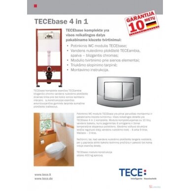 TECE potinkinis WC rėmas 4in1 9.400.405
