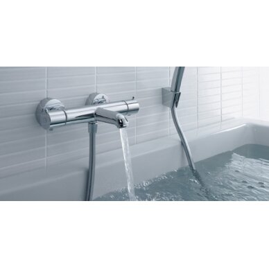 Termostatinis vonios/dušo maišytuvas Hansgrohe Ecostat 1001 CL 1