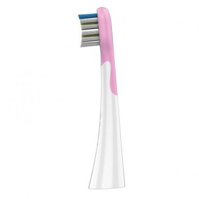 Vaikiškas įkraunamas elektrinis dantų šepetėlis OSOM Oral Care Kids Sonic Toothbrush Pink 4