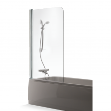 Vonios sienelė Brasta Glass Maja 70, 80, 90, 100 cm su skaidriu stiklu