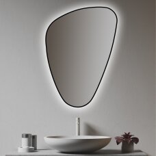Vonios veidrodis ELENA BLACK 68x96 cm