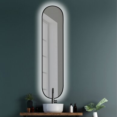 Vonios veidrodis SHARON LONG 35x150 cm