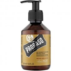 Barzdos šampūnas Proraso Wood & Spice 200 ml